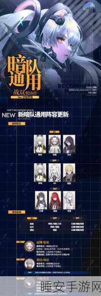 手游攻略大揭秘,战双帕弥什顶尖阵容搭配策略