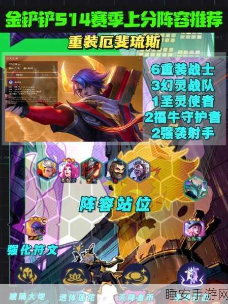 金铲铲之战,揭秘顶尖火男阵容搭配策略,登顶云顶之弈!