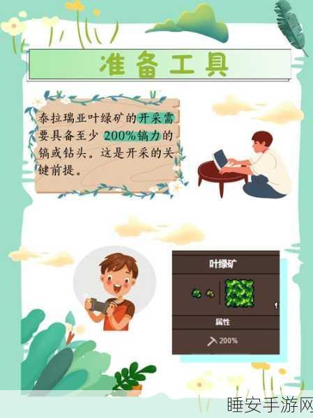 泰拉瑞亚深度攻略,从零开始打造熔岩镐,解锁挖矿新境界!