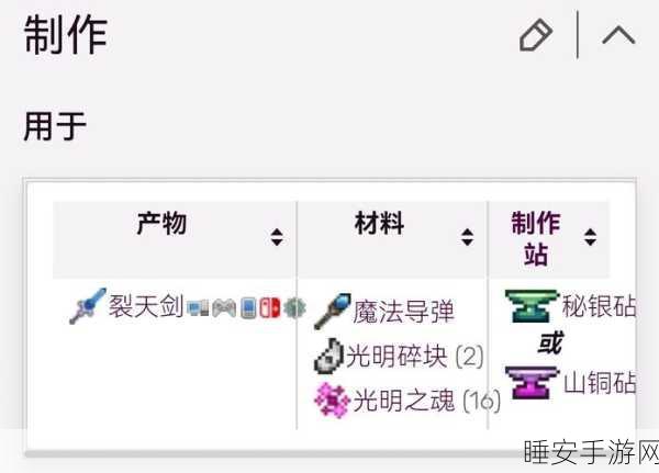泰拉瑞亚，长矛武器深度解析，ID、属性与实战应用全攻略