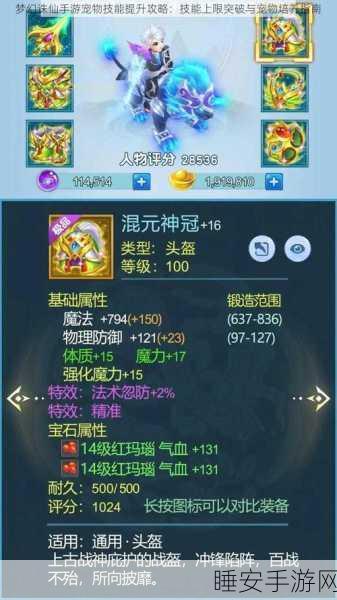 梦幻新诛仙,宠物选择全攻略,打造你的专属战斗伙伴!