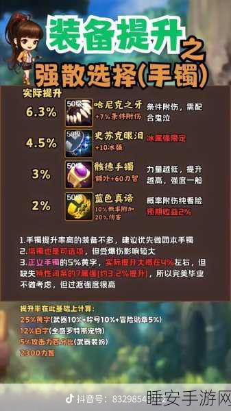 dNF手游深度解析,全面探索附魔首饰宝珠种类与属性