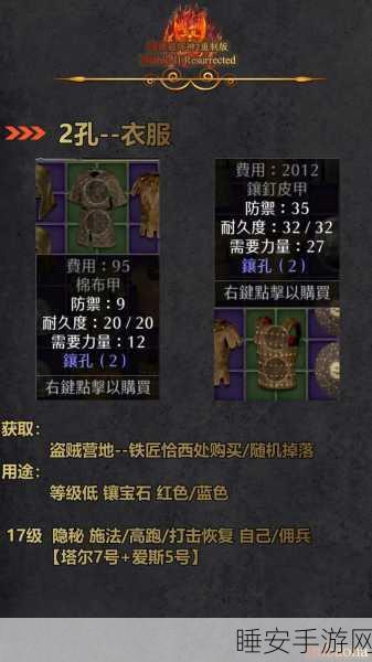 暗黑2重制版刺客巅峰攻略,揭秘刺客符文之语最强搭配