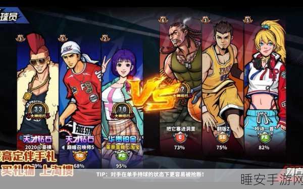 街头篮球手游，卡位推人绝技揭秘，称霸球场不是梦！