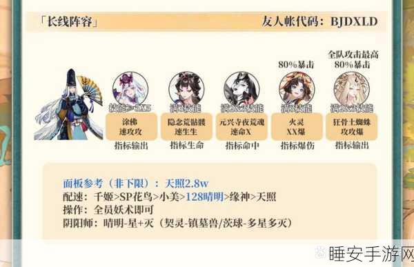 阴阳师顶尖阵容揭秘,大舅妈阵容实战攻略与搭配秘籍