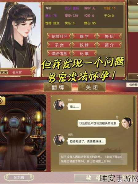 皇帝成长计划2深度攻略,打造梦幻妃子宫殿,尽享帝王之乐
