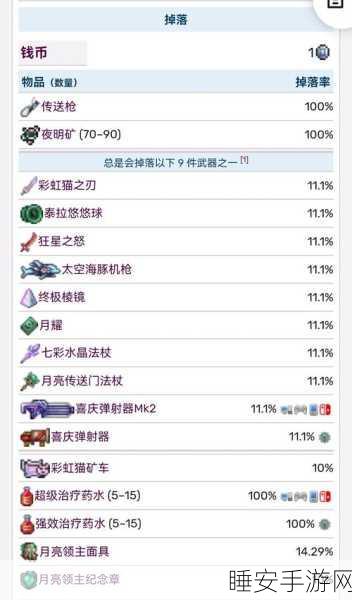 泰拉瑞亚手机版，揭秘那些能补血的神奇物品