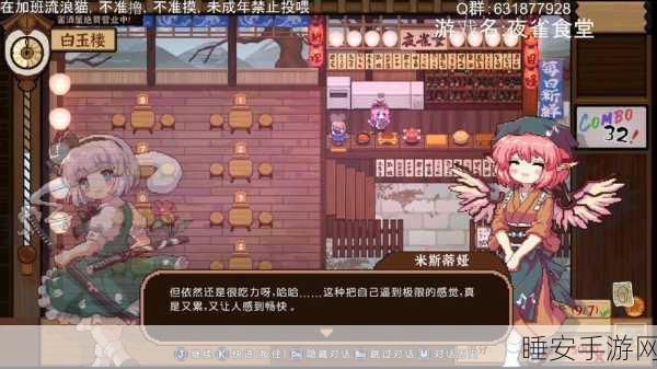 东方夜雀食堂食材消失之谜，玩家热议与解决方案探寻