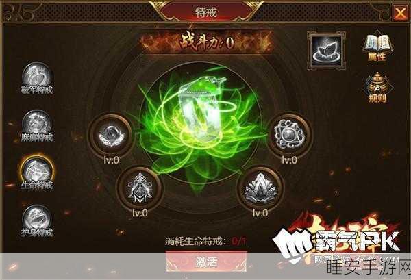 九天传神秘特戒技能全解析及获取秘籍