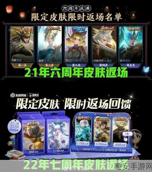 王者荣耀限定皮肤返场投票惊爆结果大揭秘