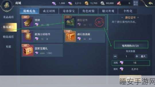 黎明之海爵位晋升秘籍,全面攻略与关键细节