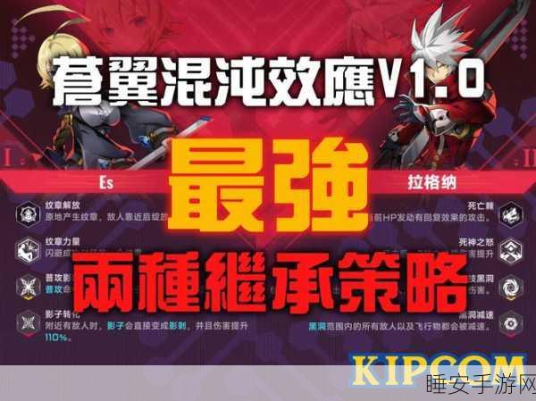 苍翼，混沌效应 红策略合成秘籍大公开