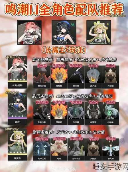 鸣潮漂泊者无敌配队秘籍大公开