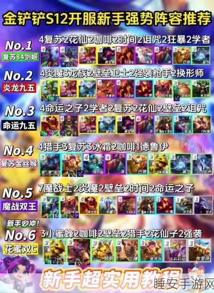 金铲铲之战 S12 彗主 C 阵容的致胜秘籍