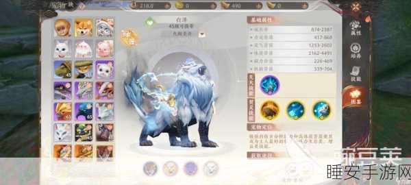 天龙八部 2 宠物变异之谜,几率大揭秘
