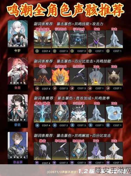 鸣潮幼猿声骸全方位探秘指南