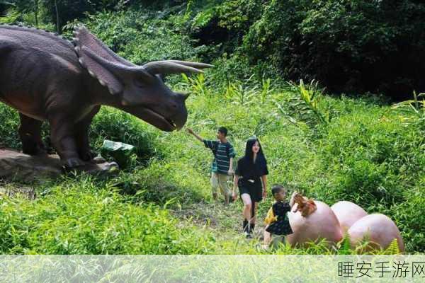 恐龙跑3D，趣味休闲新体验，穿越侏罗纪的冒险之旅