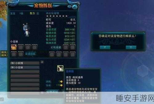 QQ 西游宠物装备升阶秘籍大揭秘