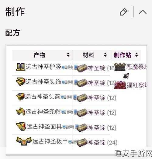 泰拉瑞亚召唤师无敌装备搭配秘籍,各阶段全解析