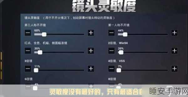 和平精英,探寻灵敏度调压枪稳如泰山的秘诀