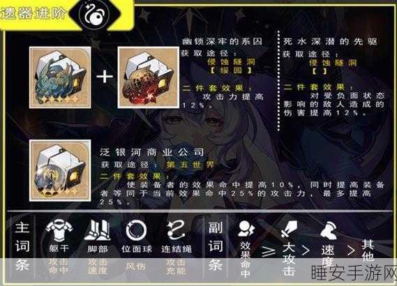 崩坏星穹铁道,黑天鹅最强遗器搭配秘籍