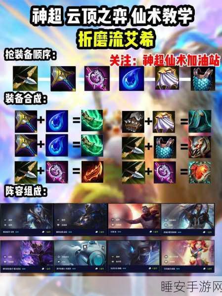 云顶之弈,征服者艾希出装秘籍大揭秘