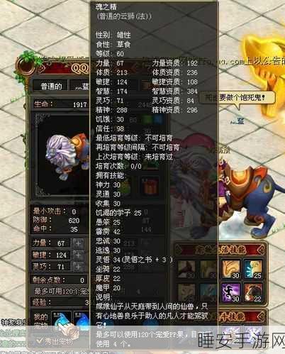 QQ 自由幻想宠物装备刻印全攻略，助你打造超强萌宠
