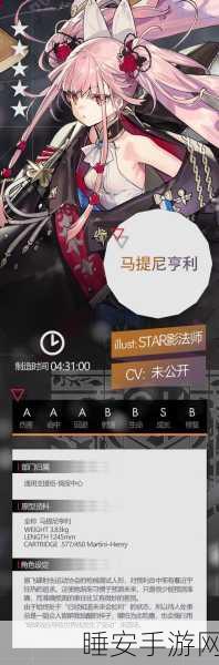 少女前线,马提尼亨利人形深度解析