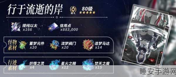崩坏星穹铁道，黄泉突破必备材料大揭秘