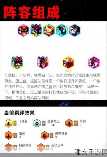 金铲铲之战 S11 高法辛德拉超强阵容秘籍大公开