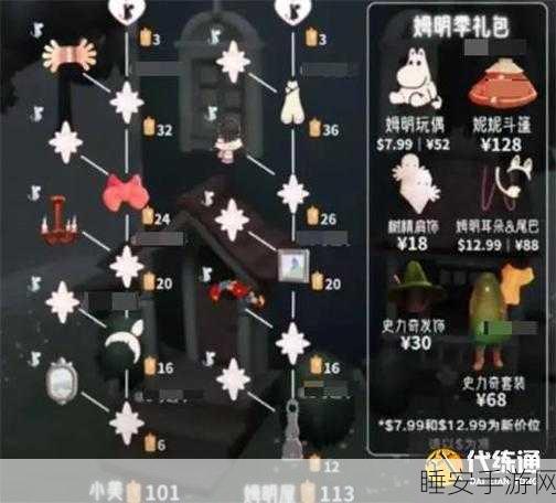 光遇姆明季任务四通关秘籍,妮妮身体之谜