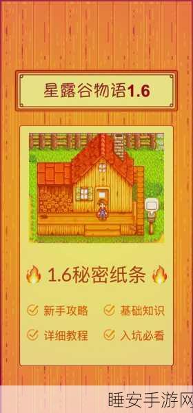 深度探秘星露谷物语秘密纸条 25,独家攻略指南