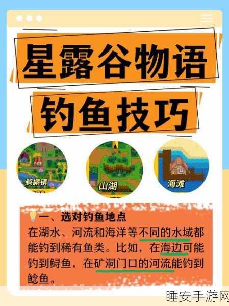 星露谷物语,轻松拿下鲶鱼的钓鱼秘籍