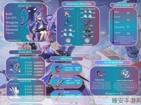 鸣潮洛可可养成秘籍大公开