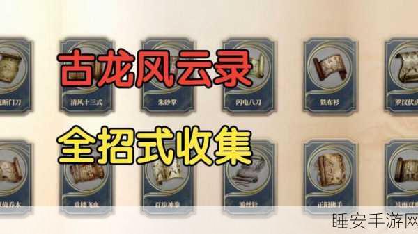 古龙风云录，队友抉择秘籍，前后期全攻略