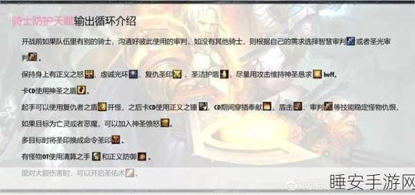 塔瑞斯世界，圣骑士全方位养成秘籍大公开