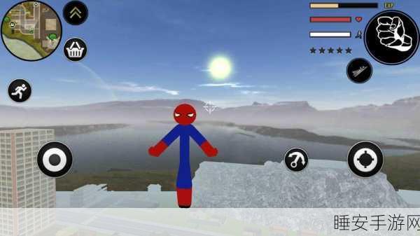 火柴人绳索英雄破解版:火柴人绳索英雄无限版" 🕹️