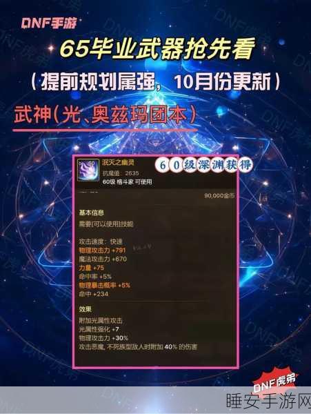 DNF90版本毕业武器:DNF90版本毕业装备" 🎓
