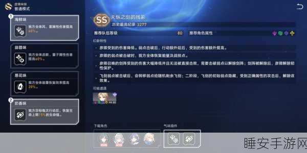 崩坏星穹铁道虚境味探第三天,详细图文通关秘籍