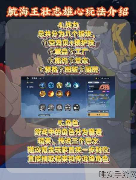 航海王壮志雄心,新手必知的角色选择秘籍