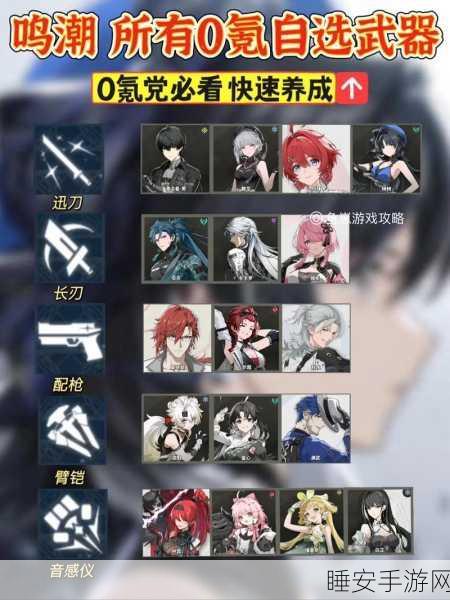 鸣潮神秘武器——瞬斩刀 -18 型全解析