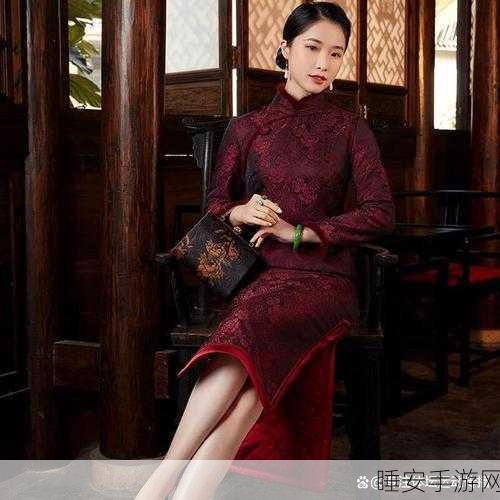 老师穿黑色双开真丝旗袍的由来:黑色双开真丝旗袍:老师的时尚起源" 👗