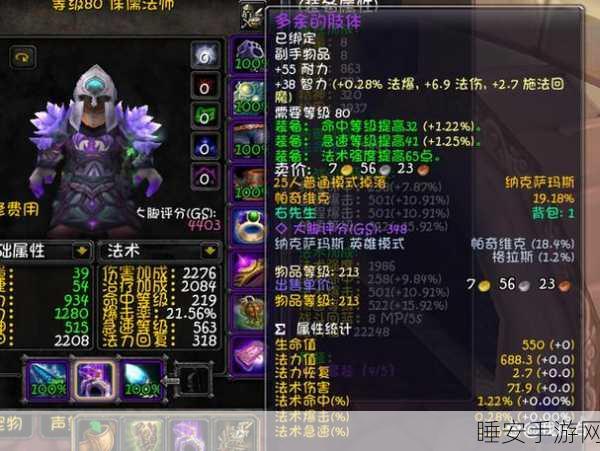 wlk怀旧服增强萨属性优先级:怀旧服增强萨满属性优先选择" 🪄