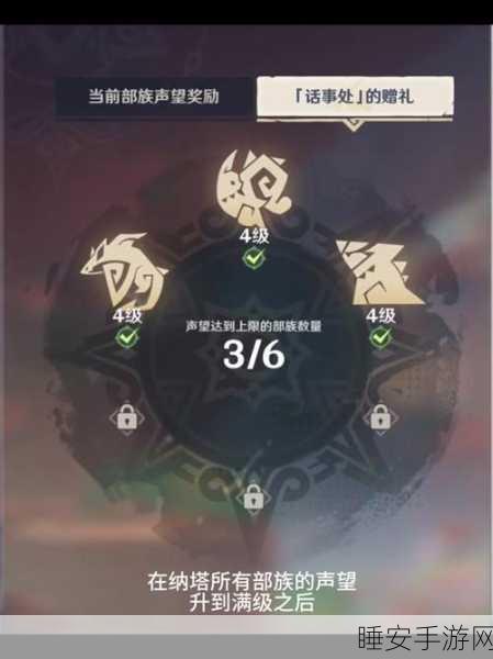 原神纳塔声望奖励全揭秘,等级奖励一网打尽