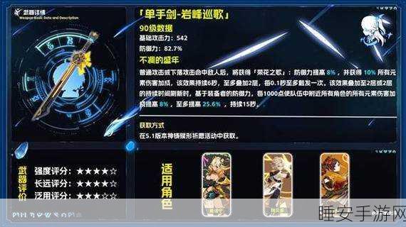 原神岩峰巡歌突破材料大揭秘,你准备好了吗?