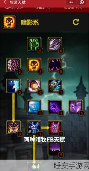 魔兽世界11.0暗牧天赋:魔兽世界11.0暗影牧师专精" 🪄