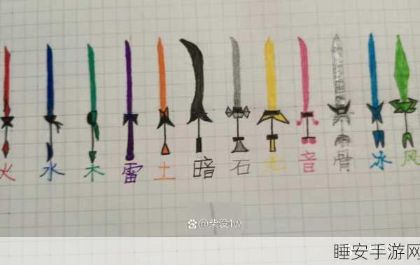 动漫人物武器绘画秘籍,从构思到呈现的奇妙之旅