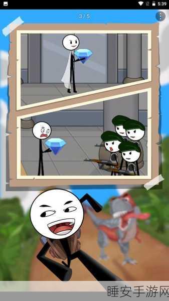 火柴人吃鸡大战燃爆上线!经典IP再现,动作盛宴等你来战!