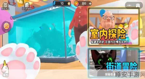 变成一只猫手游上线，宠物猫视角休闲模拟，沉浸式体验喵生乐趣！