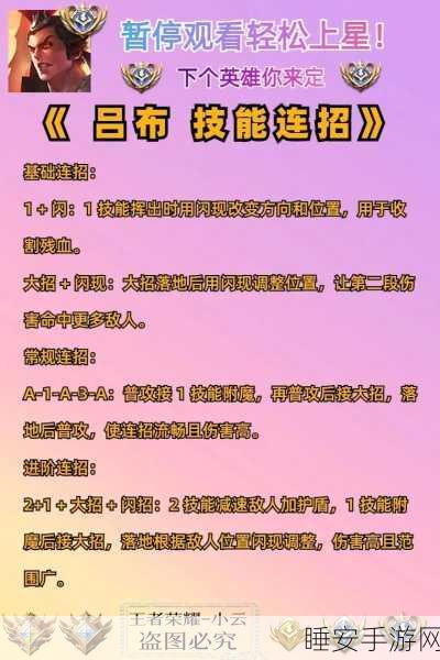 王者荣耀,吕布制霸战场的最肉出装秘籍